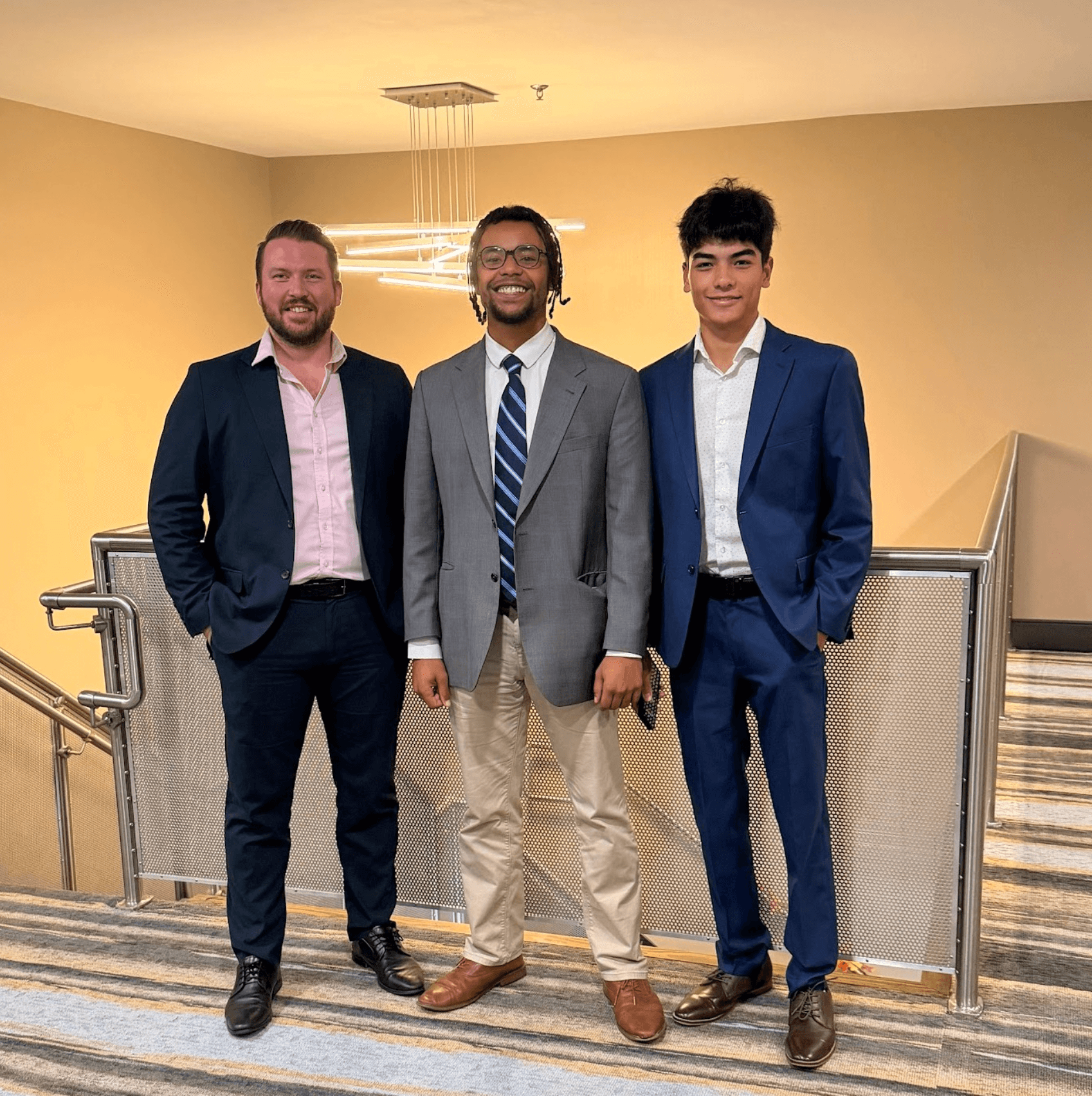 Revamped Marketing team members at a company event
